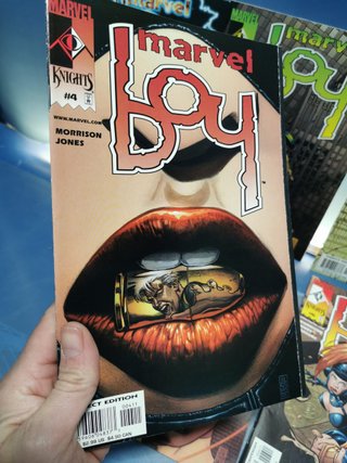 cómics edicion USA Marvel Boy 1 al 6, grapas,1st app Noh-Varr,Grant Morrison, Marvel Comics, MCU 2000