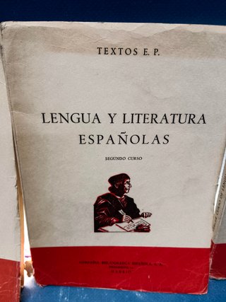 4 libros LENGUA LATINA. 1º + LENGUA Y LITERATURA ESPAÑOLAS. 1º,2º, 3eR CURSO, TEXTOS E.P. COMPAÑÍA BIBLIOGRÁFICA ESPAÑOLA