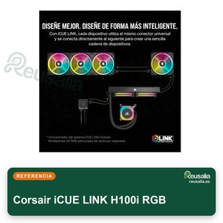 Corsair iCUE LINK H100i RGB refrigerador CPU