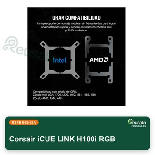 Corsair iCUE LINK H100i RGB refrigerador CPU