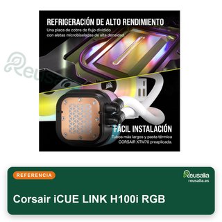 Corsair iCUE LINK H100i RGB refrigerador CPU