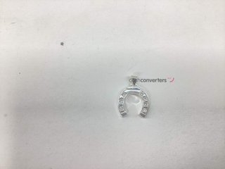 colgante plata 925mm con piedra con circonita