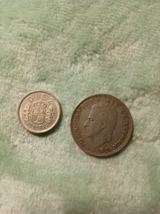 Lote de 45 Monedas de Pesetas Juan Carlos I