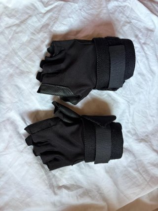 Guantes de gimnasio sin dedos