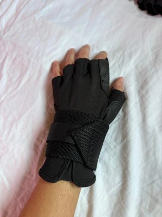 Guantes de gimnasio sin dedos