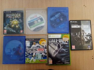 Lote 7 Videojuegos PS3, PS4, Xbox y PC
