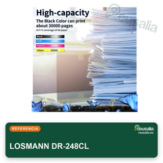 LOSMANN tambor compatible Brother DR-248CL
