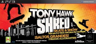 tony hawk shred ps3