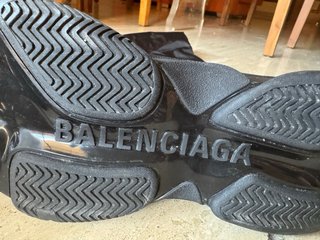 Zapatillas Balenciaga Triple S Negras Talla 45
