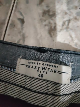 Pantalón en azulado nuevo sin usar nuevo para vest