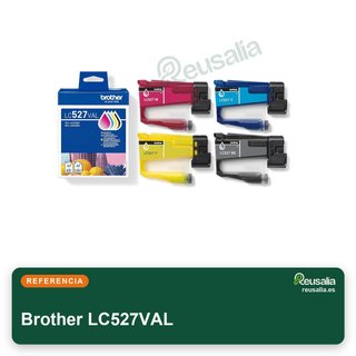 Brother LC527VAL cartuchos tinta alta calidad