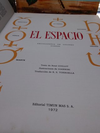 ENCICLOPEDIA EN COLORES. TIMUN MAS: GEOGRAFÍA UNIVERSAL + EL ESPACIO + HISTORIA UNIVERSAL + EL MUNDO DE LAS PLANTAS