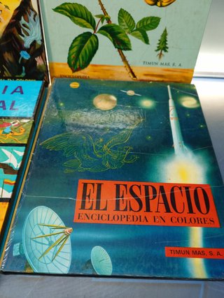 ENCICLOPEDIA EN COLORES. TIMUN MAS: GEOGRAFÍA UNIVERSAL + EL ESPACIO + HISTORIA UNIVERSAL + EL MUNDO DE LAS PLANTAS