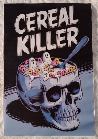 Póster Lienzo Cereal Killer 40x60 cm