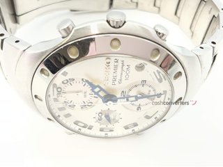 reloj pulsera caballero seiko premier chronograph