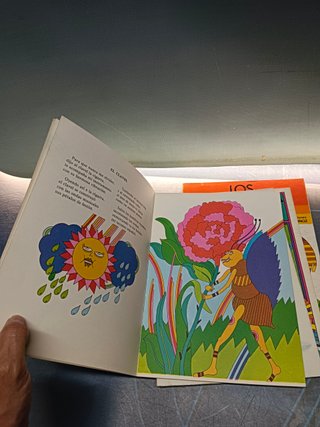 4 cuentos infantiles, libros juveniles , infantiles , Editorial Escuela Española 1983/1984