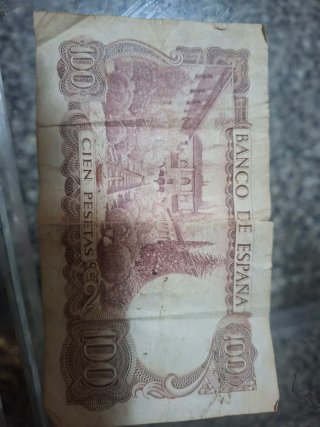 Billete de 100 Pesetas Banco de España