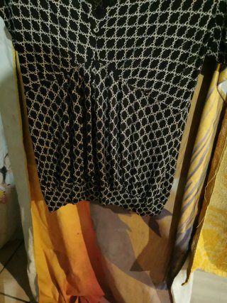 Maglietta Chic elegance Fantasia bon tonBianco Ner