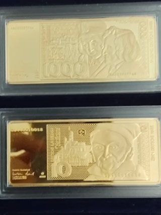 Lote Piezas plata Chapadas en Oro