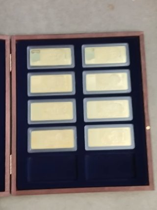 Lote Piezas plata Chapadas en Oro