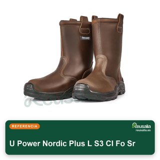 U Power Nordic Plus L S3 CI Fo Sr zapatos talla 42