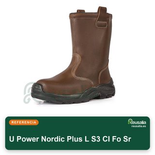 U Power Nordic Plus L S3 CI Fo Sr zapatos talla 42