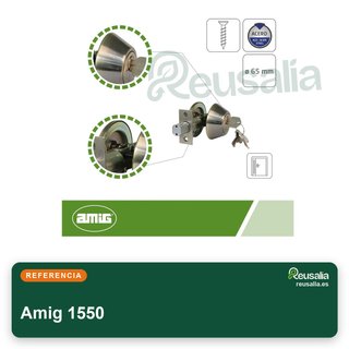 Amig 1550 cerrojo roseta seguridad puerta acero