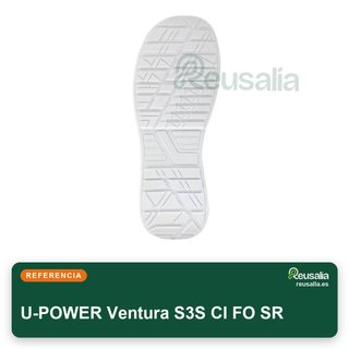 U-POWER Ventura S3S CI FO SR zapatos seguridad talla 44