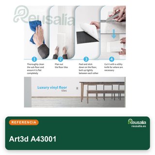 Baldosas vinilo suelo autoadhesivo 5m²