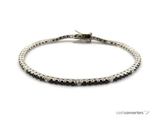 pulsera plata 925mm con piedra con circonita