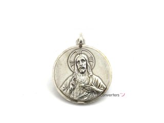 medalla plata 925mm