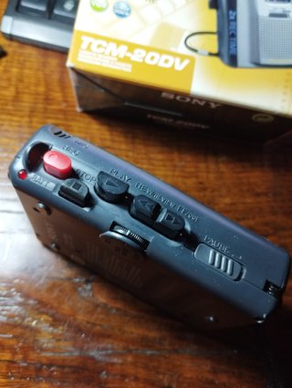 Sony TCM-20DV Grabadora Cassette Vintage
