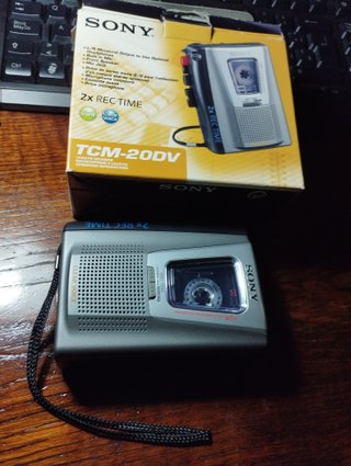 Sony TCM-20DV Grabadora Cassette Vintage