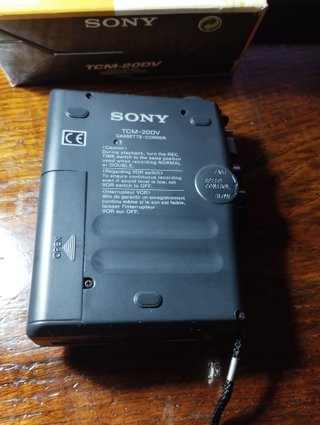 Sony TCM-20DV Grabadora Cassette Vintage