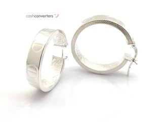 argollas plata 925mm