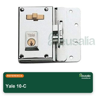 Yale 10-C Cerradura Sobreponer Antipalanca Entrada