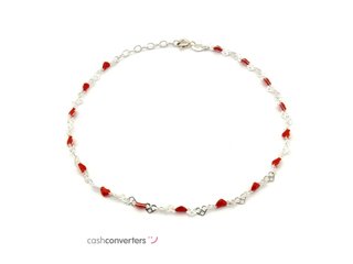 pulsera plata 925mm con piedra