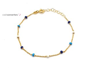 pulsera plata 925mm con piedra