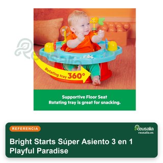 Bright Starts asiento actividades elevador bebé