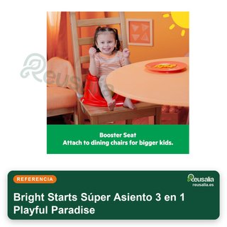Bright Starts asiento actividades elevador bebé