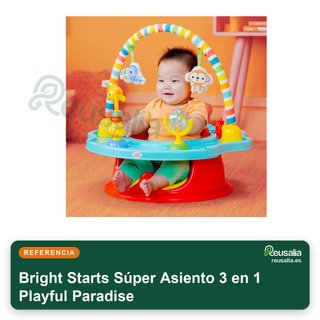 Bright Starts asiento actividades elevador bebé