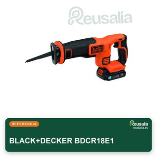 CON TARA - BLACK+DECKER BDCR18E1 sierra de sable