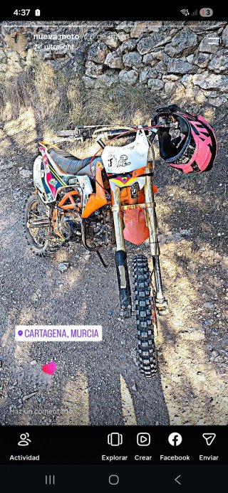 Pit Bike Motocross 125 urge venta!
