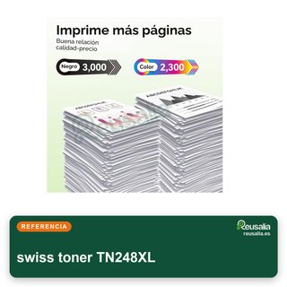Swiss toner TN248XL pack color Brother