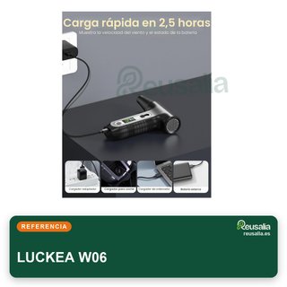 Soplador aire W06 200000 RPM 6000mAh pantalla HD
