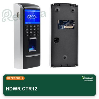 HDWR CTR12 Control horario biométrico con huella y