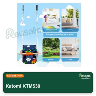Katomi columpio madera bebé dinosaurios