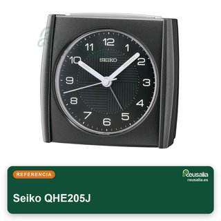 Seiko QHE205J reloj plástico alarma
