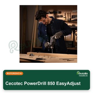 Cecotec PowerDrill 850 EasyAdjust taladro percutor