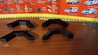 Scalextric 9 Soportes Puente Elevados.aperaltados